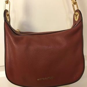 😍 Michael Kors Crossbody brown burgundy  purse 👜